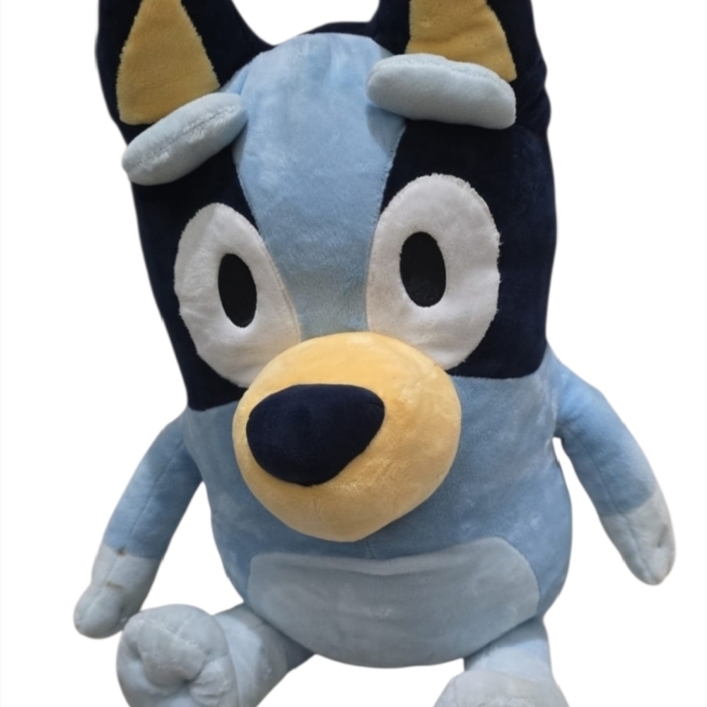 Blue and Cream Plush Toy